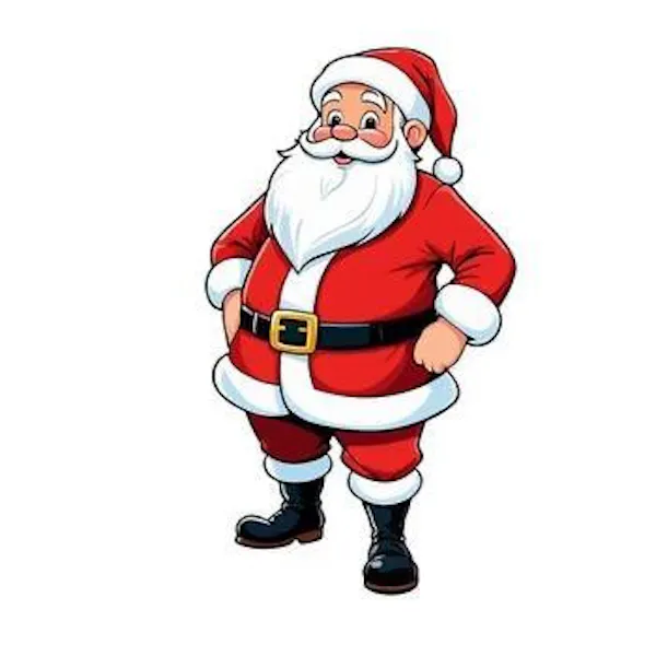 santa claus, beard, facial hair, red, christmas day, happiness