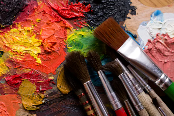 brush, paint brush, paint, art paint