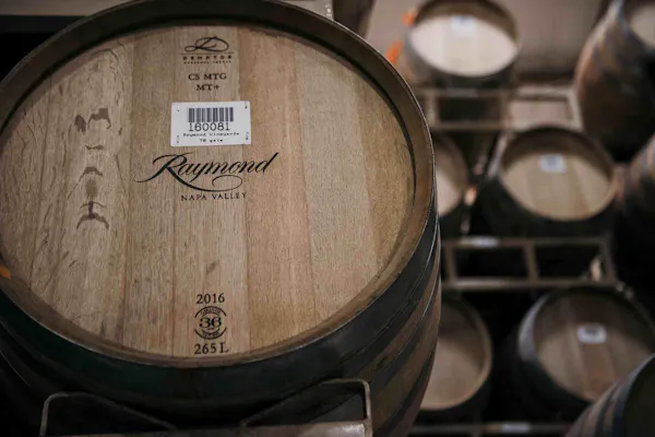 barrel, winery, wine cellar, hardwood, keg, label