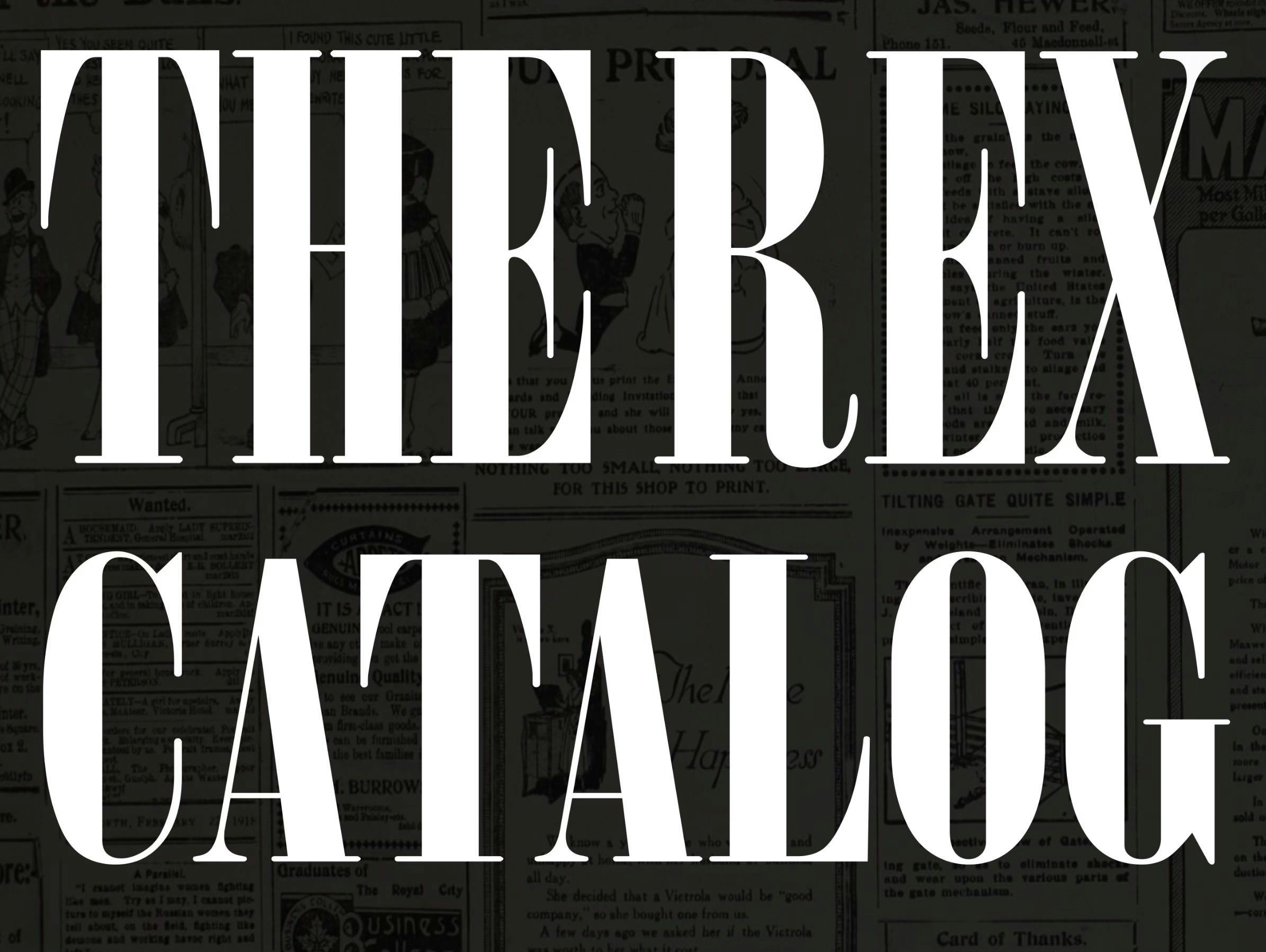 The Rex Catalog