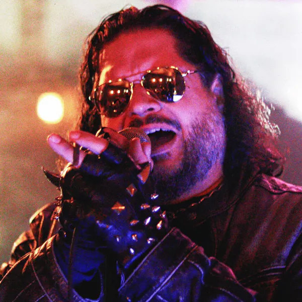audio equipment, entertainment, performing arts, performance, electronic device, facial hair