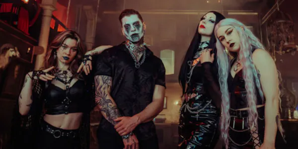 goth subculture, costume, gothic fashion, model, tattoo, fictional character