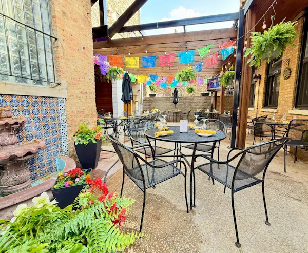 furniture, chair, table, outdoor furniture, outdoor table, restaurant