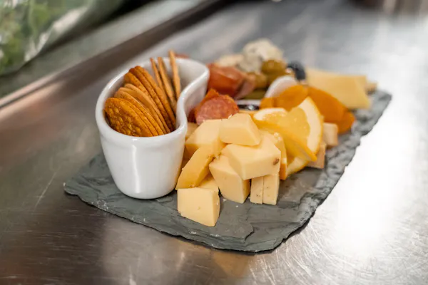 food, ingredient, tableware, cheese, dairy product, finger food