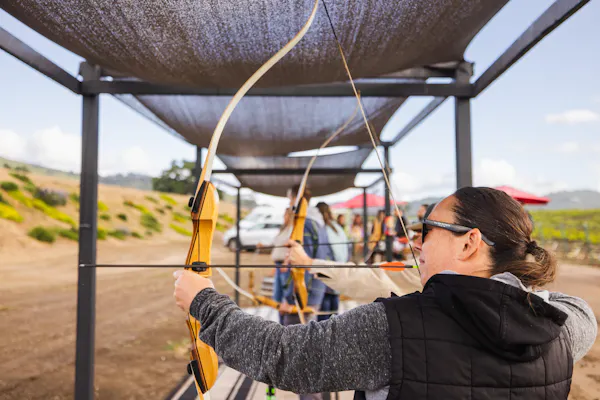 recreation, leisure, vacation, adventure, archery, bow