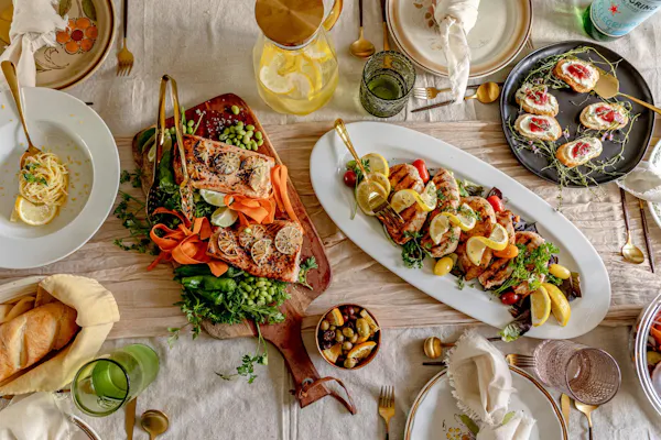 food, tableware, ingredient, dishware, vegetable, table