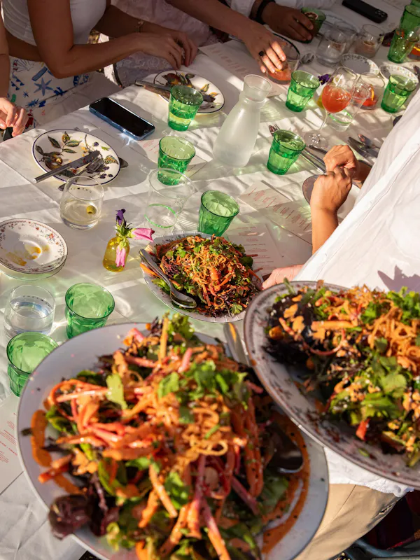 food, tableware, ingredient, salad, table, vegetable
