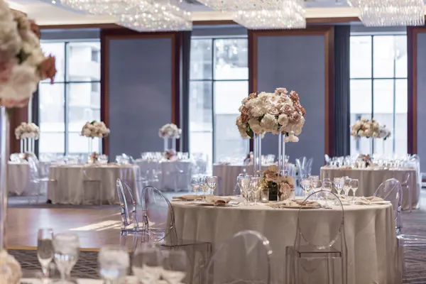 tablecloth, ceiling, furniture, linens, banquet, chair
