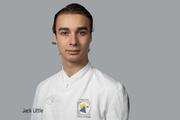 sleeve, collar, smile, uniform, facial expression, chef