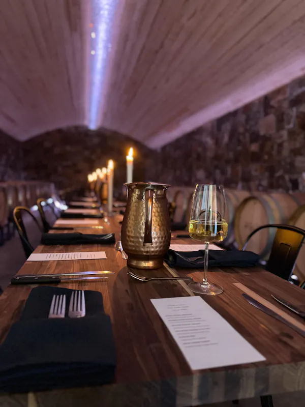 furniture, table, lighting, restaurant, drinkware, serveware