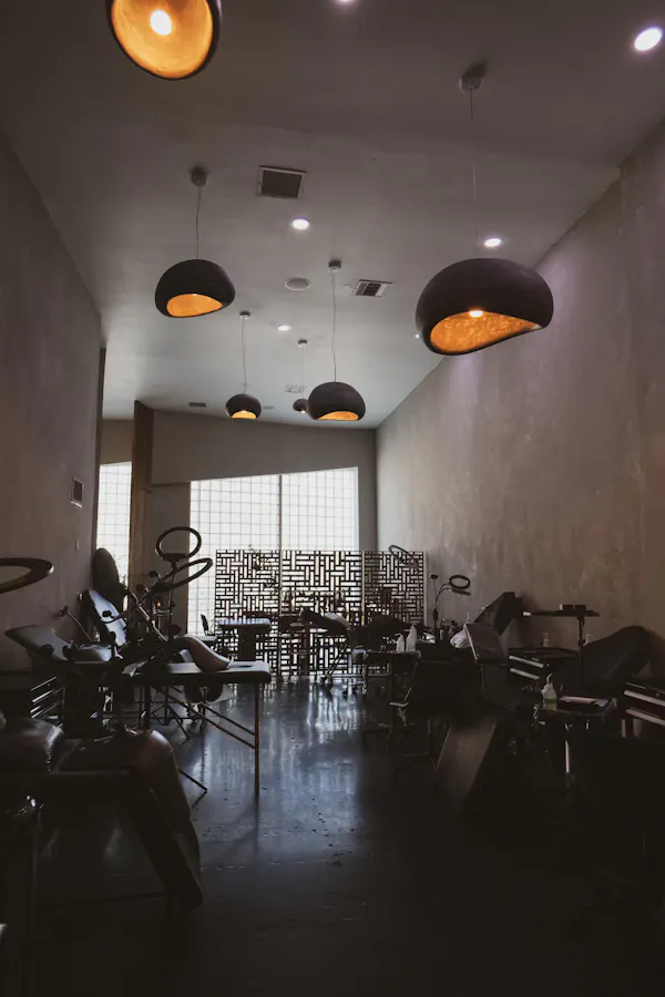 ceiling, lighting, light fixture, flooring, glass, lampshade