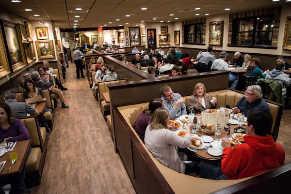 furniture, customer, table, chair, lighting, restaurant