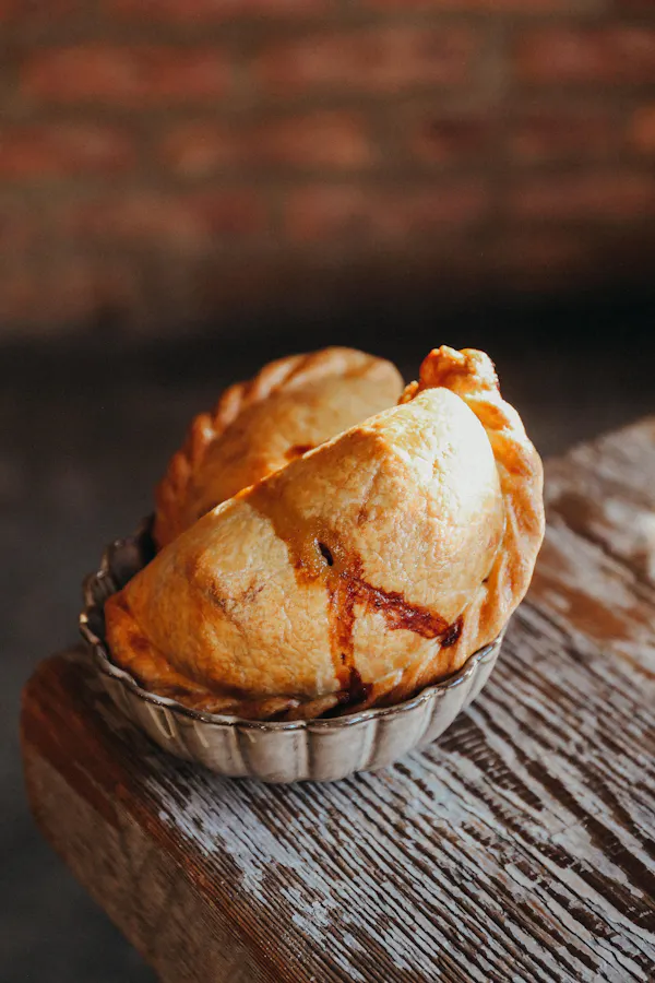 food, pasty, curry puff, salteña, empanada, recipe