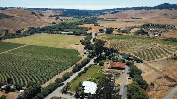 highland, landscape, plain, land lot, aerial photography, rural area