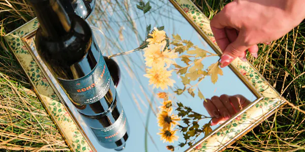 yellow, bottle, glass bottle, floristry