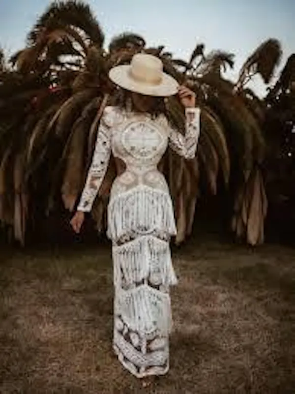 fashion, dress, gown, one-piece garment, model, lace