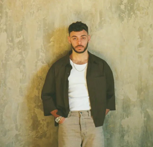 sleeve, neck, collar, standing, facial hair, beard