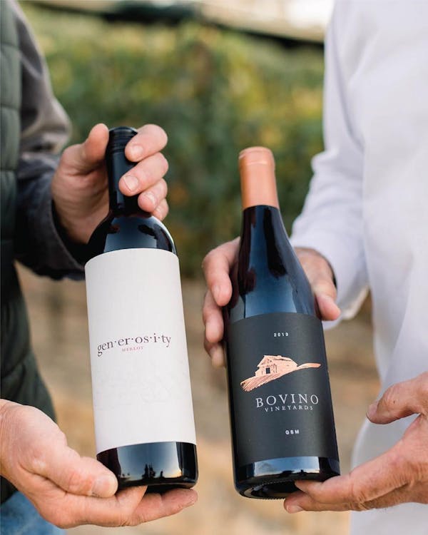 Bovino Vineyards Templeton, CA Tock