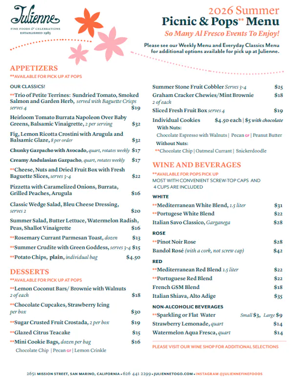 font, number, restaurant menu