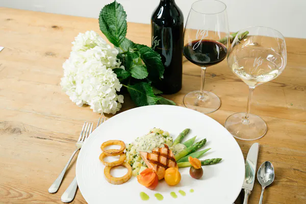 food, tableware, dishware, ingredient, produce, table