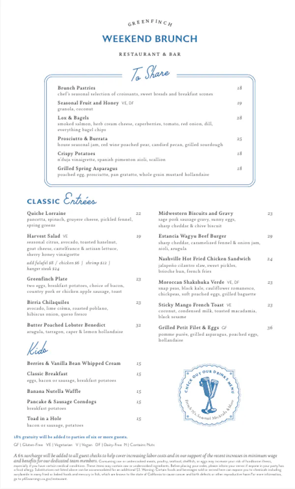 font, number, document, restaurant menu