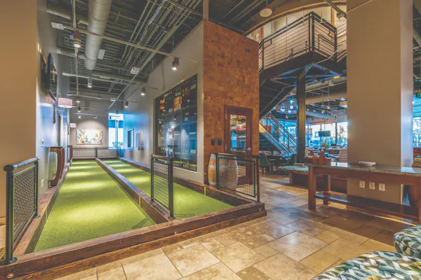 composite material, headquarters, design, lobby