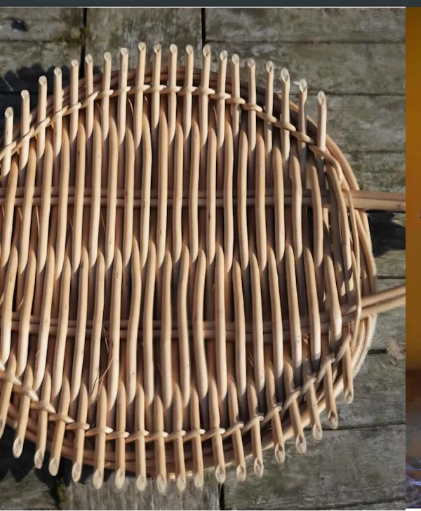 basket, wicker, natural material, design