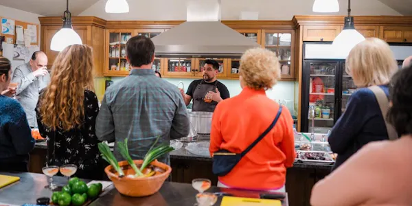 jeans, countertop, customer, kitchen appliance, kitchen, cooking