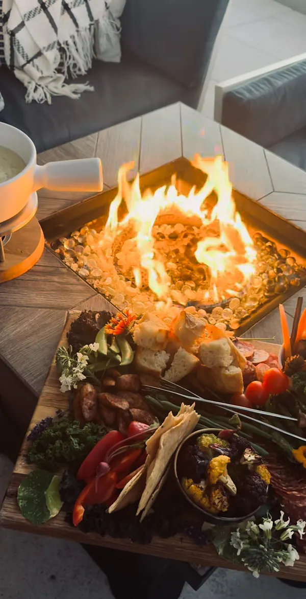 food, tableware, fire, flame, ingredient, dishware