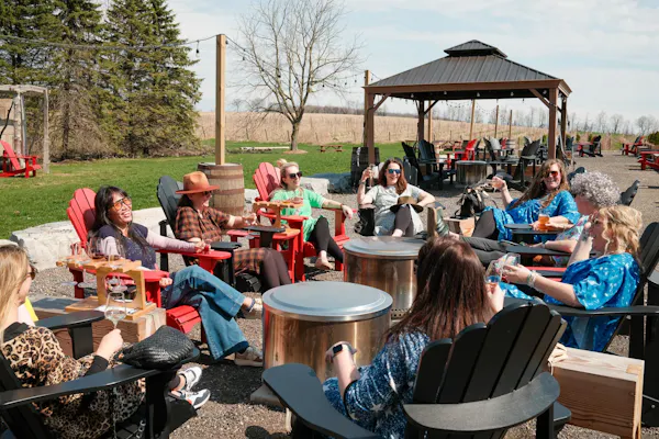 furniture, jeans, human body, leg, outdoor furniture, social group