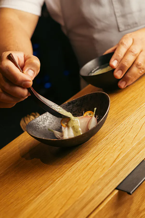 food, hand, table, tableware, recipe, wood