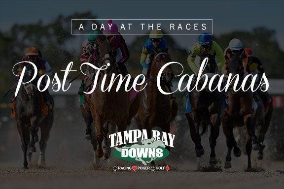 Cabanas at Tampa Bay Downs