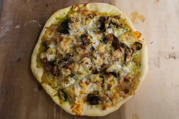 food, pizza, recipe, ingredient, cheese, fast food