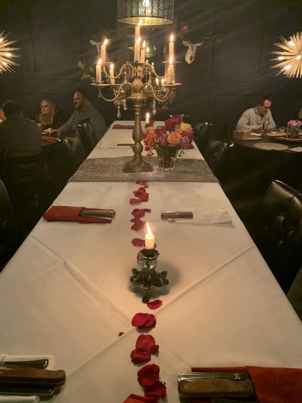 table, candle, furniture, decoration, tableware, stemware