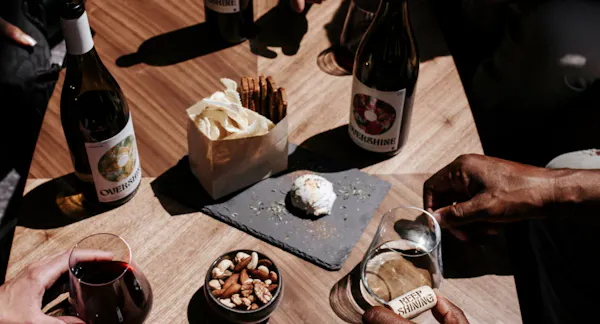 food, table, bottle, tableware, ingredient, dishware
