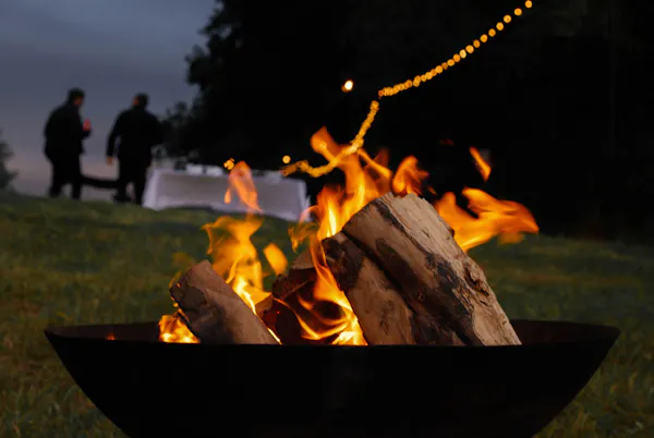 sky, bonfire, fire, flame, campfire, heat