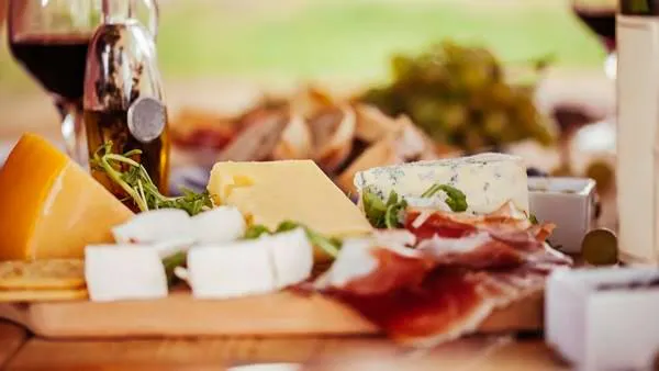 food, ingredient, tableware, cheese, dairy product, provolone