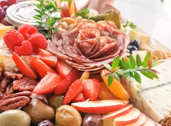 food, ingredient, fruit, tableware, finger food, cheese