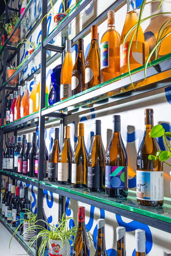 bottle, glass bottle, shelf, shelving, liquor, retail