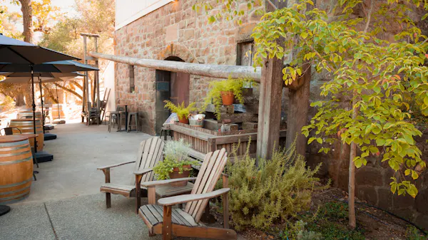 furniture, plant, building, outdoor furniture, window, chair