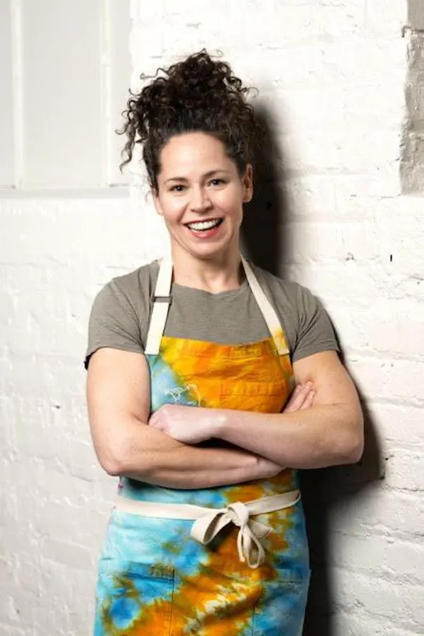 apron, smile, overall, cook, homemaking, cooking