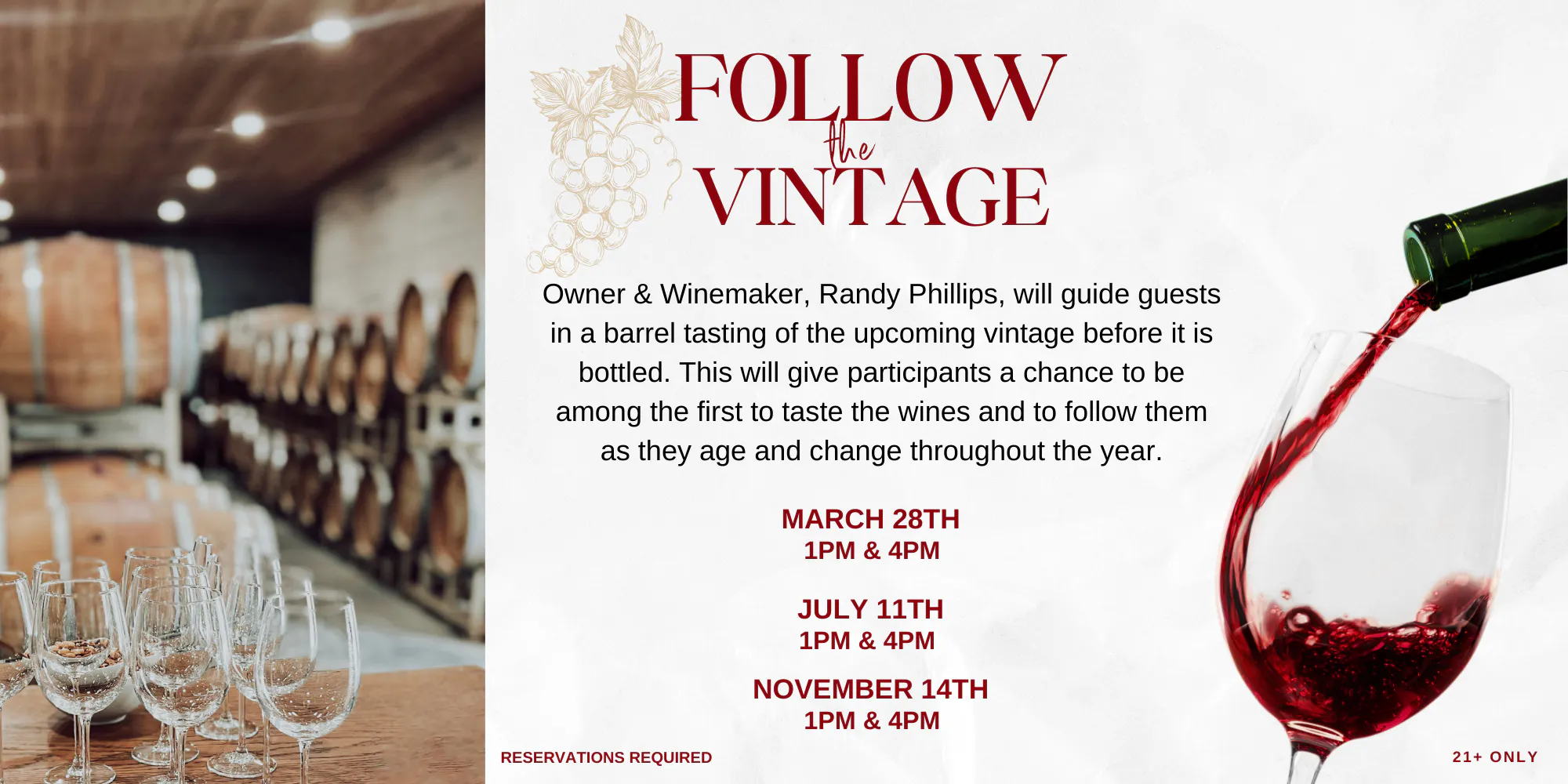 Follow The Vintage- March 28th - Cave Ridge Vineyard - Mount Jackson ...