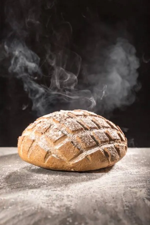 food, bread, baking, ingredient, sourdough, damper
