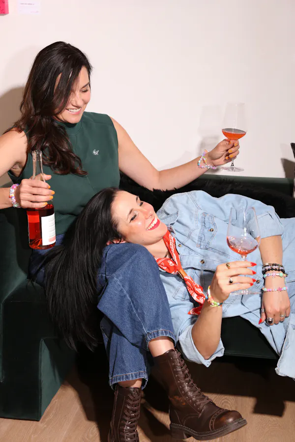 red, shoe, leg, furniture, fashion, denim