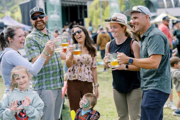clothing, smile, shirt, jeans, hat, social group