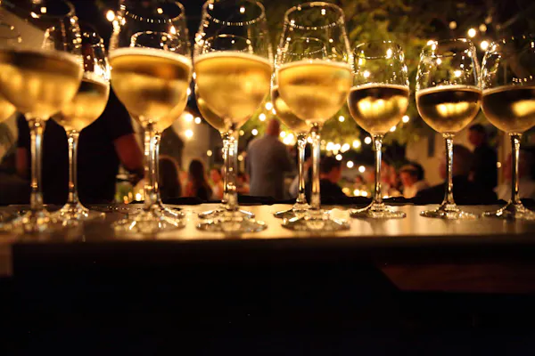 stemware, drinkware, tableware, champagne glass, glass, barware