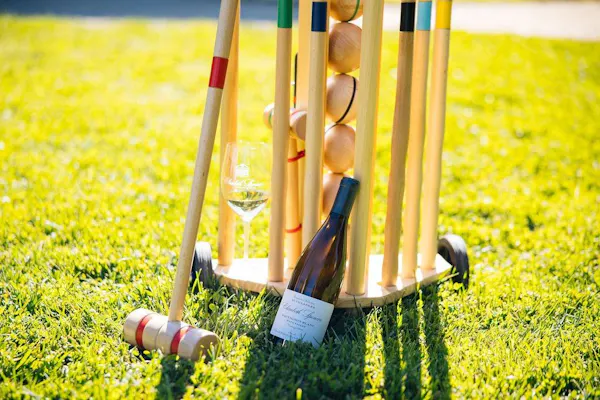 croquet, lawn game, lawn