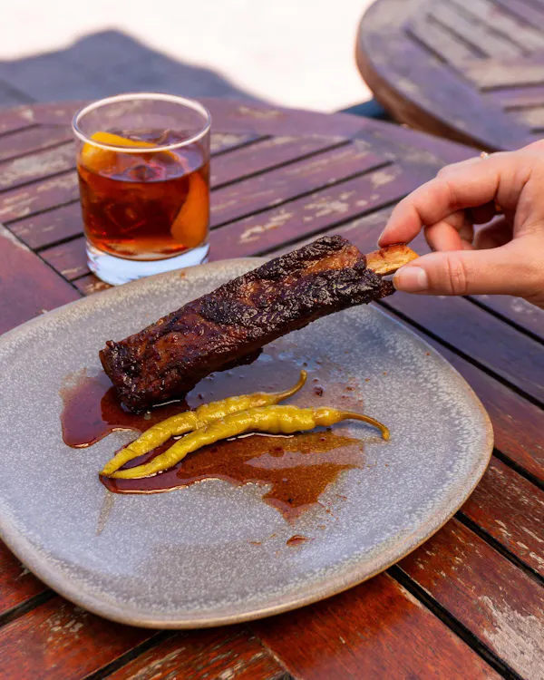 food, ingredient, tableware, meat, cooking, ribs