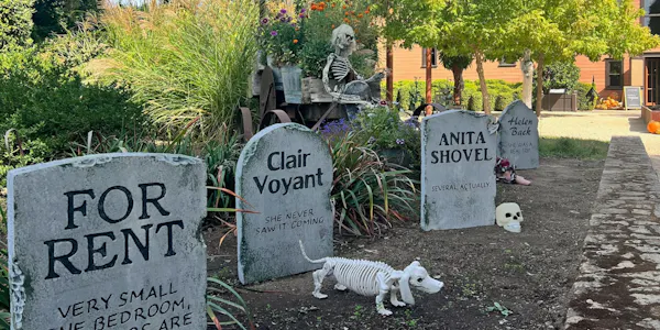 memorial, grave, headstone, cemetery, yard