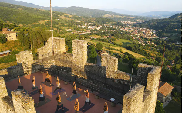 tourist attraction, castle, historic site, ruins, ancient history, stone wall